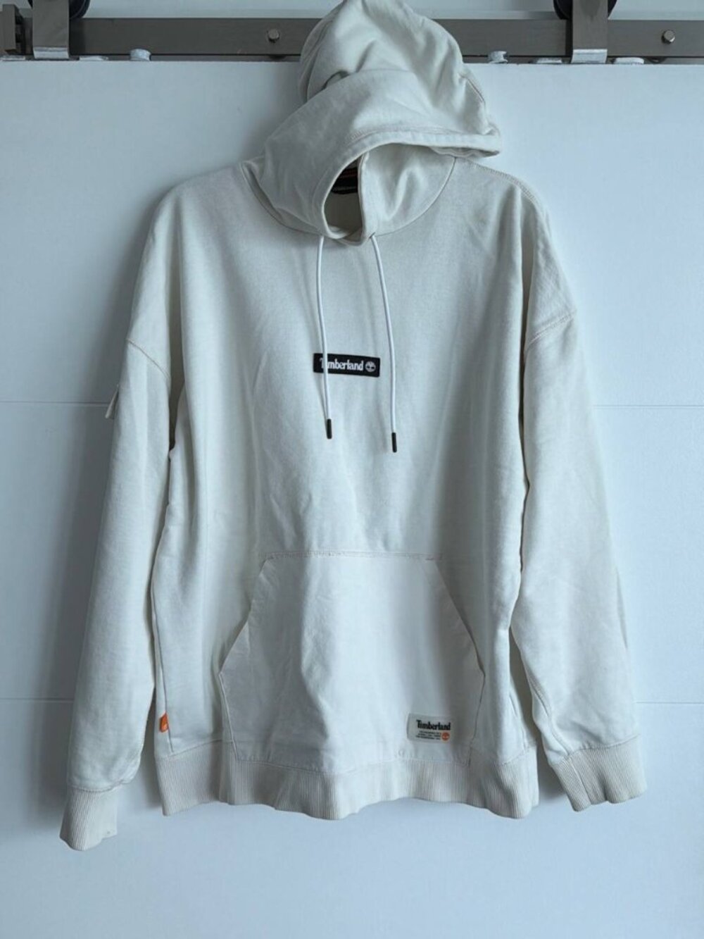 Timberland Hoodie | Mens (Size L) | White